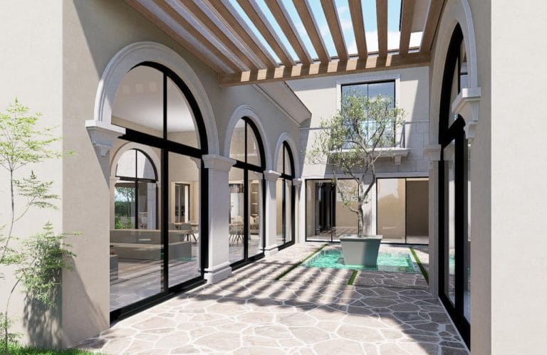 Lote plano en venta en Condominio La Hacienda del Bosque en Rio Oro 2